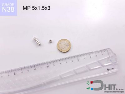 MP 5x1.5x3 [N38] - magnes pierścieniowy