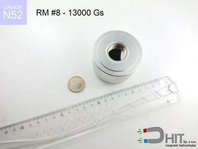 RM R8 - 13000 Gs N52 - otwieracz magnetyczny