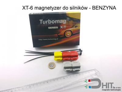 XT-6 magnetyzer do silników - BENZYNA + olej  - turbomag <sup>®</sup> magnetyzery do silnika na lpg oraz benzyny pb