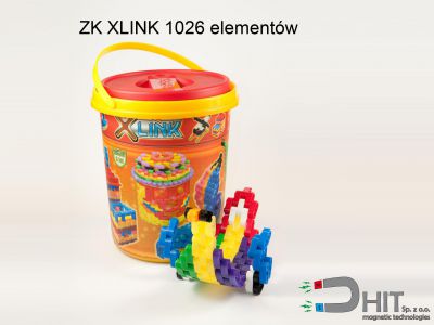 ZK XLINK 1026 elementów   - xlink 1026 zabawki konstrukcyjne